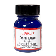 1 OZ DK BLUE LEATHER PAINT